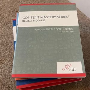 Fundamentals of nursing ATI review module workbooks